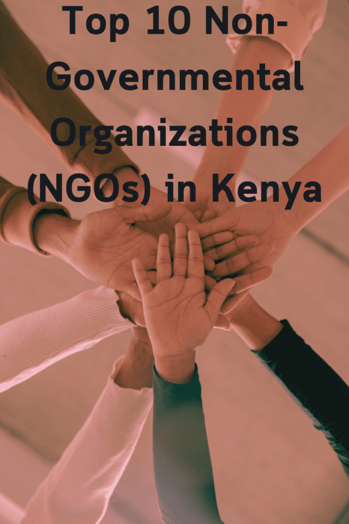 Top 10 Non-governmental organization (NGO) in Kenya